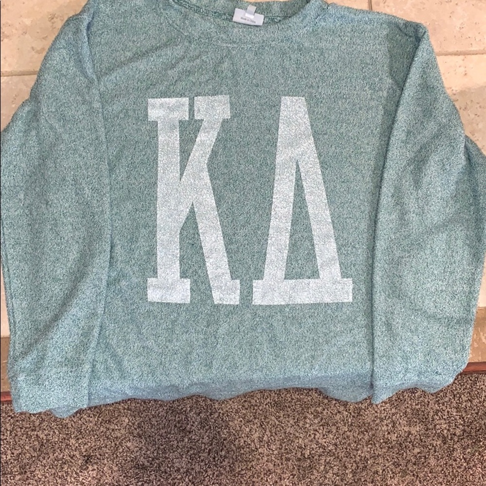GREEN KAPPA DELTA SWEATSHIRT